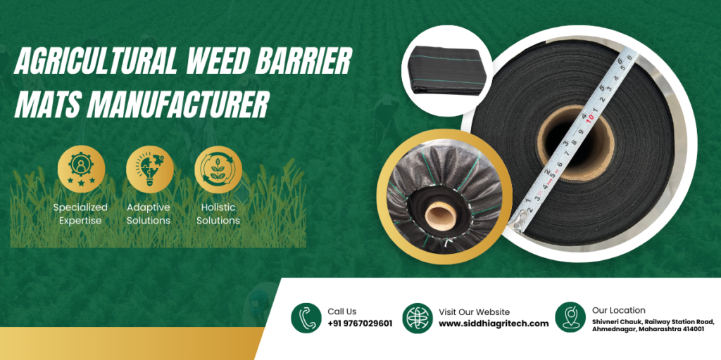 Agricultural Weed Barrier Mats Manufacturer